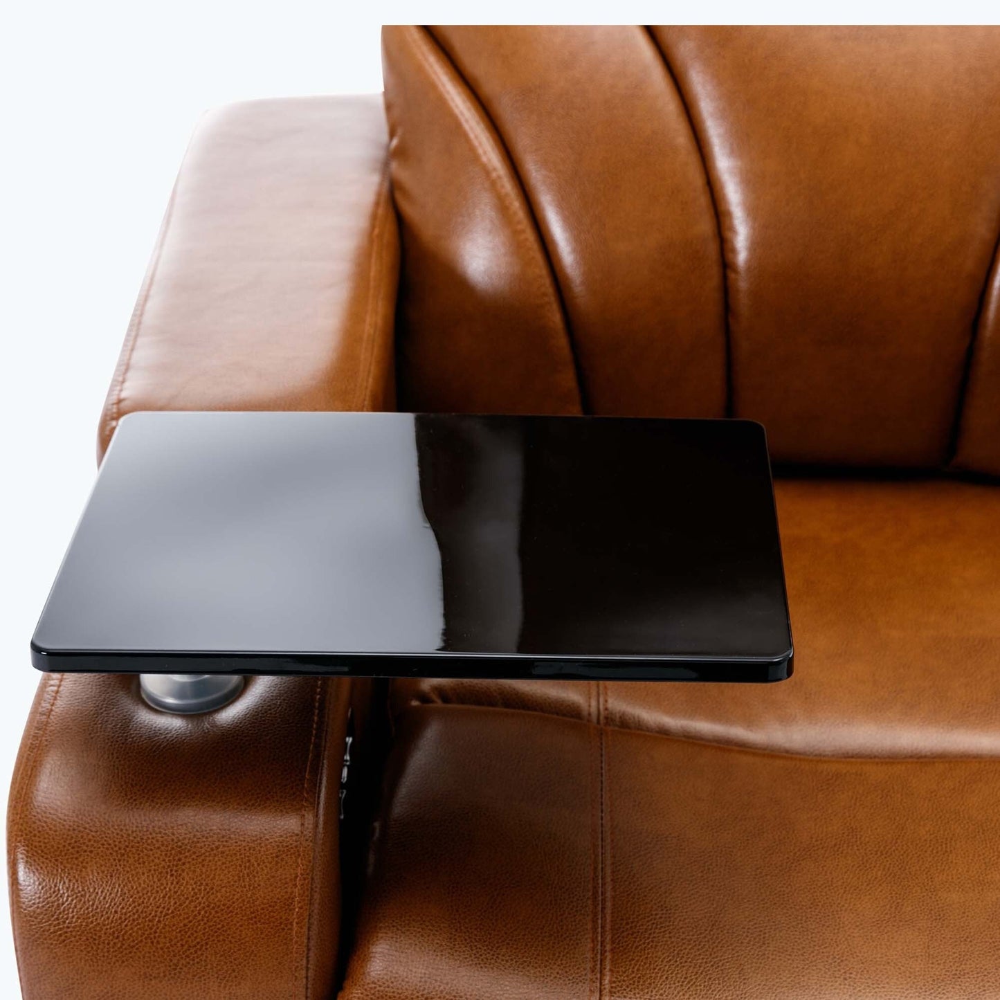 Poltrona reclinabile Power Motion con porta di ricarica USB e bracciolo nascosto, con pratico portabicchieri e stereo