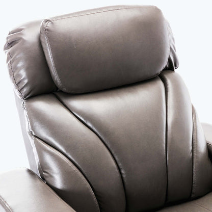 Poltrona reclinabile Power Motion con porta di ricarica USB e bracciolo nascosto, con pratico portabicchieri e stereo