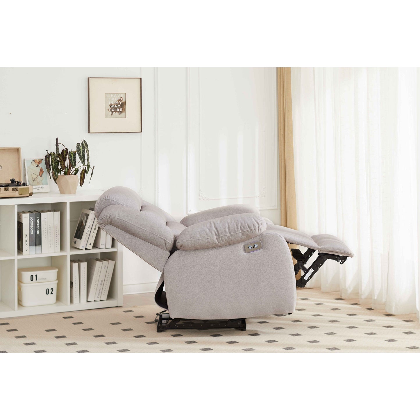 Poltrona reclinabile elettrica