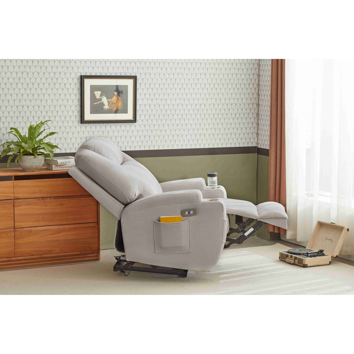 Poltrona reclinabile elettrica