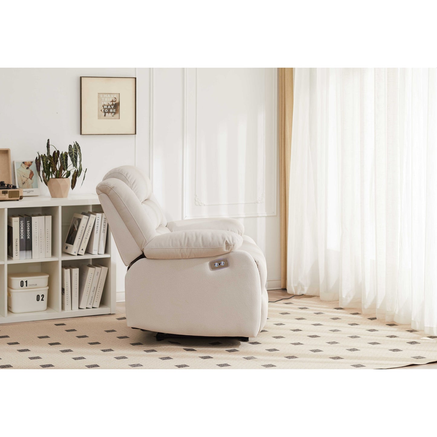 Poltrona reclinabile elettrica