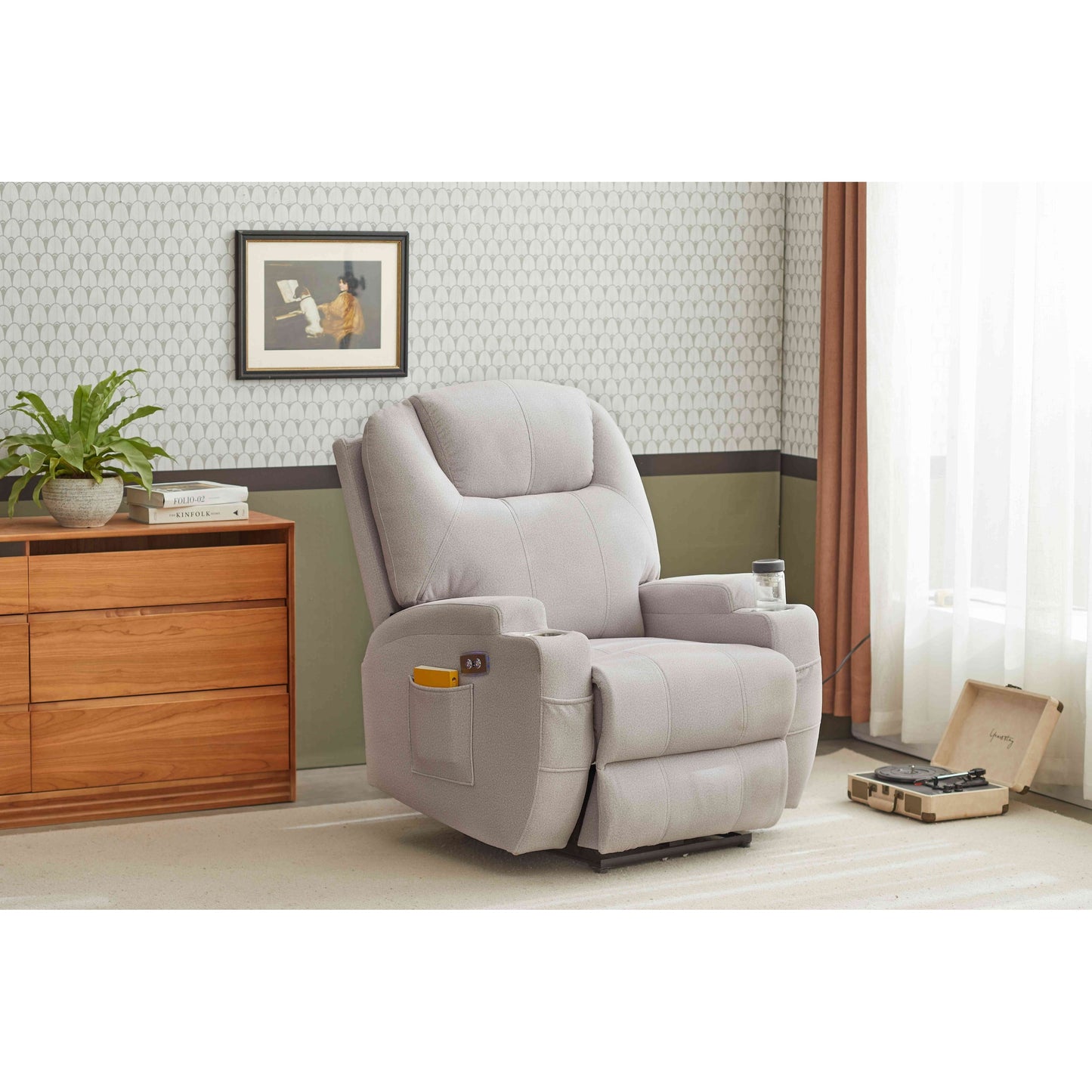 Poltrona reclinabile elettrica