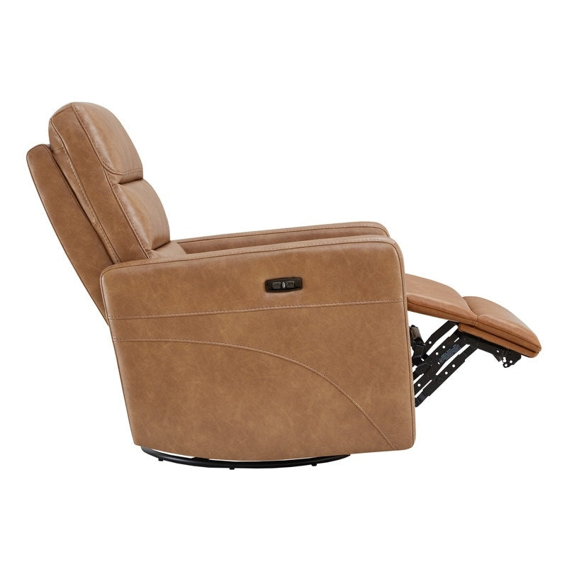 Poltrona reclinabile elettrica Jason con poggiatesta e porte di ricarica USB