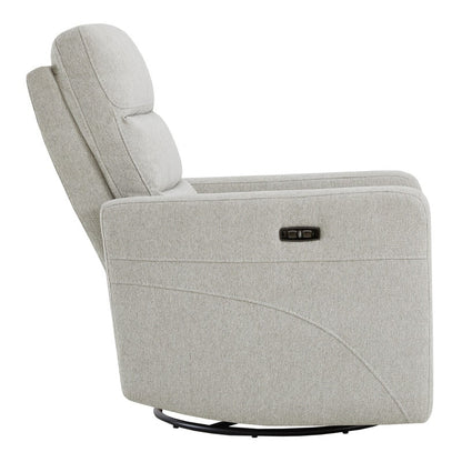 Poltrona reclinabile elettrica Jason con poggiatesta e porte di ricarica USB