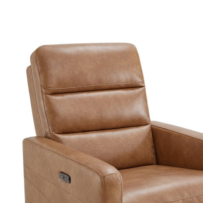 Poltrona reclinabile elettrica Jason con poggiatesta e porte di ricarica USB
