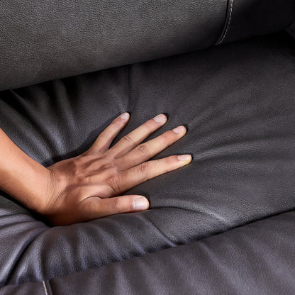 Poltrona reclinabile a dondolo girevole elettrica con motore OKIN, 8 punti di vibrazione, riscaldamento lombare, poggiapiedi estensibile, reclinazione infinita