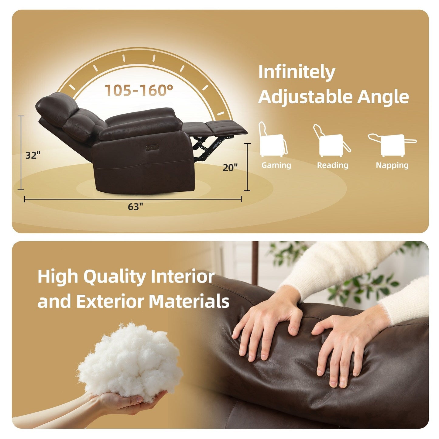 Poltrona reclinabile Power Zero Gravity