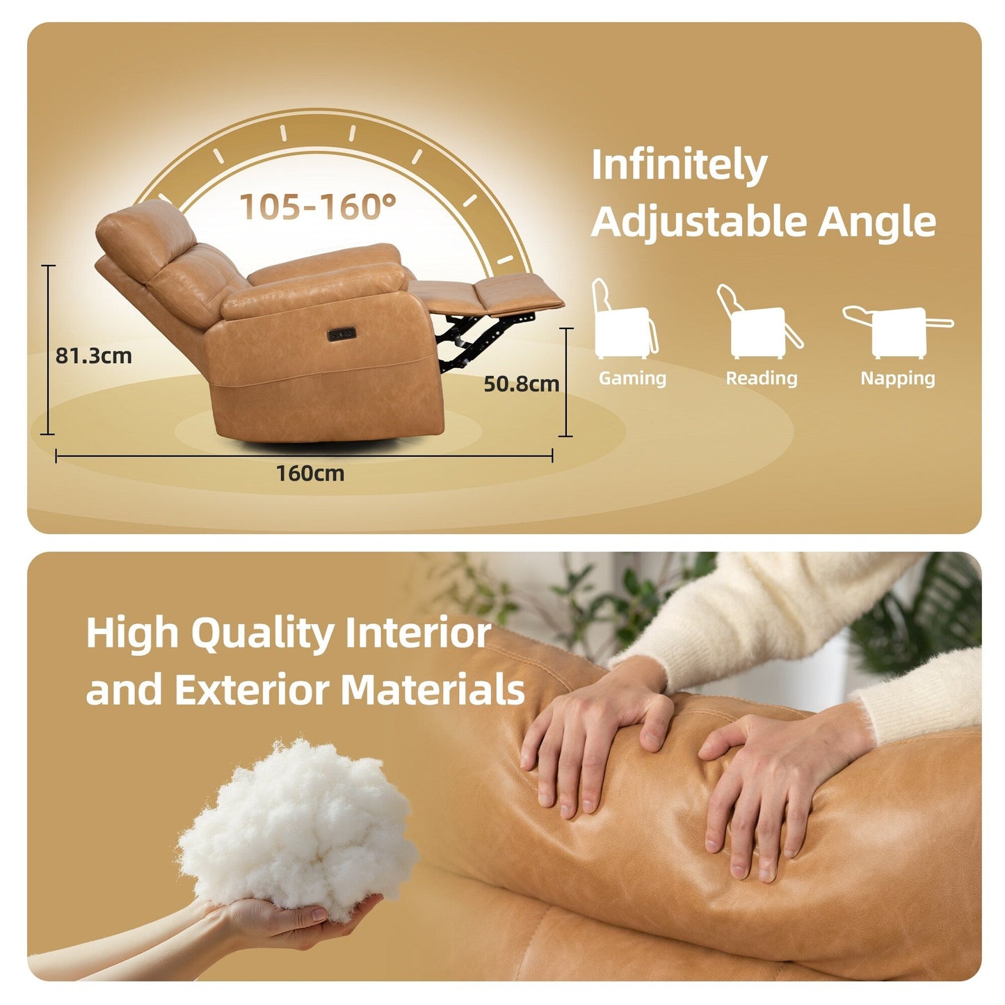 Poltrona reclinabile Power Zero Gravity