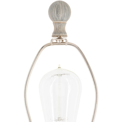 Lampada da terra tradizionale Pragya rifinita a mano - 59H x 15W x 15D