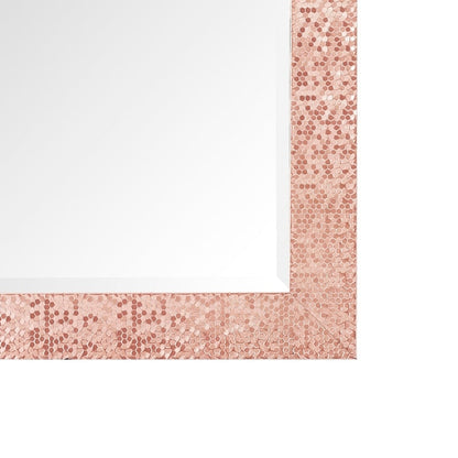 Specchio verticale a figura intera con motivo a mosaico di alta qualità - Specchio da toeletta a figura intera da appoggio, da appoggio o da terra