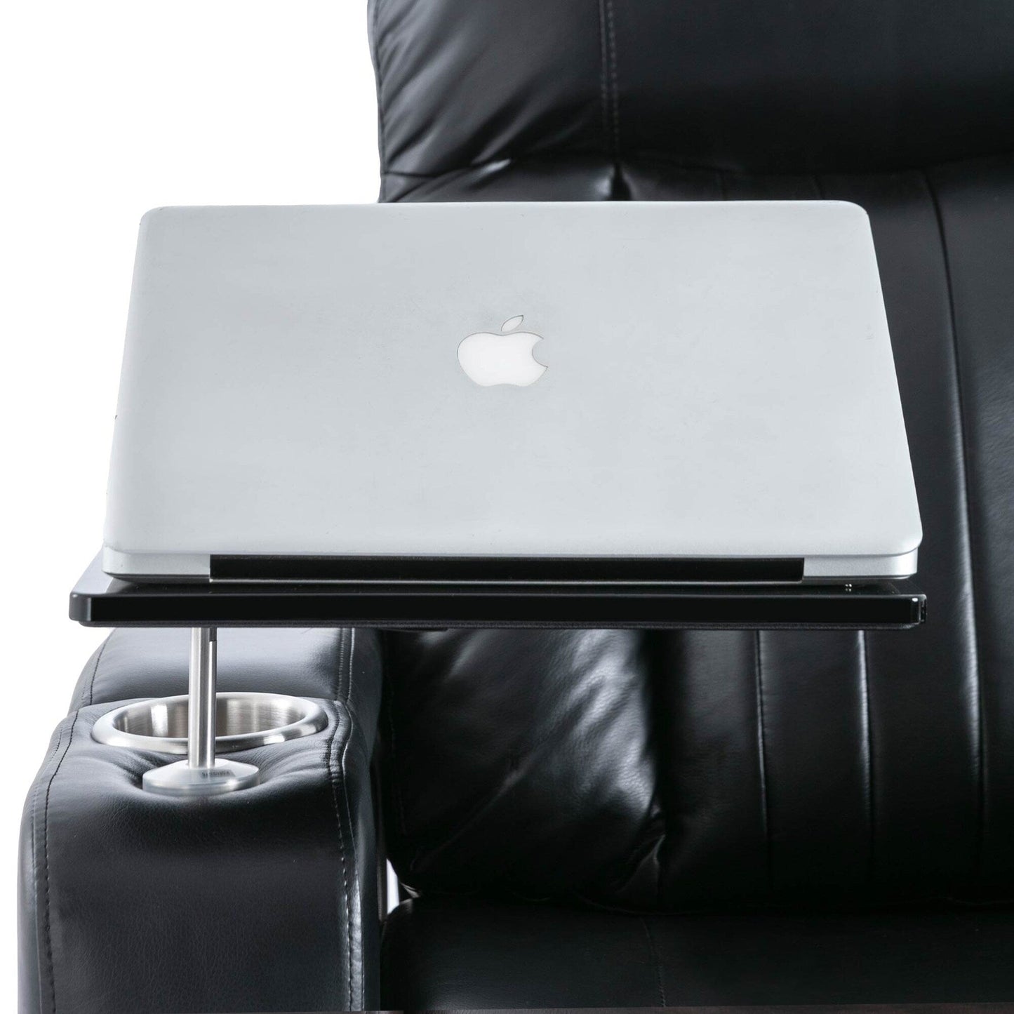 Poltrona reclinabile elettrica premium con braccioli portaoggetti