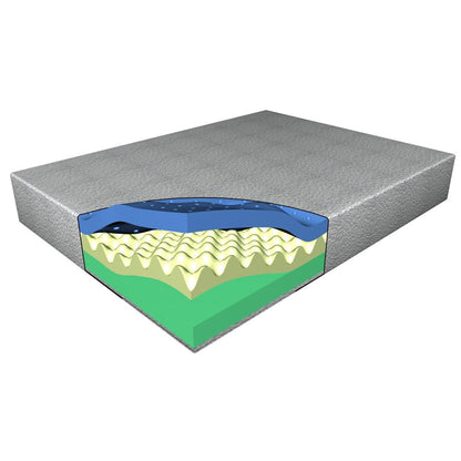 Materasso in memory foam ventilato premium da 13,5 pollici