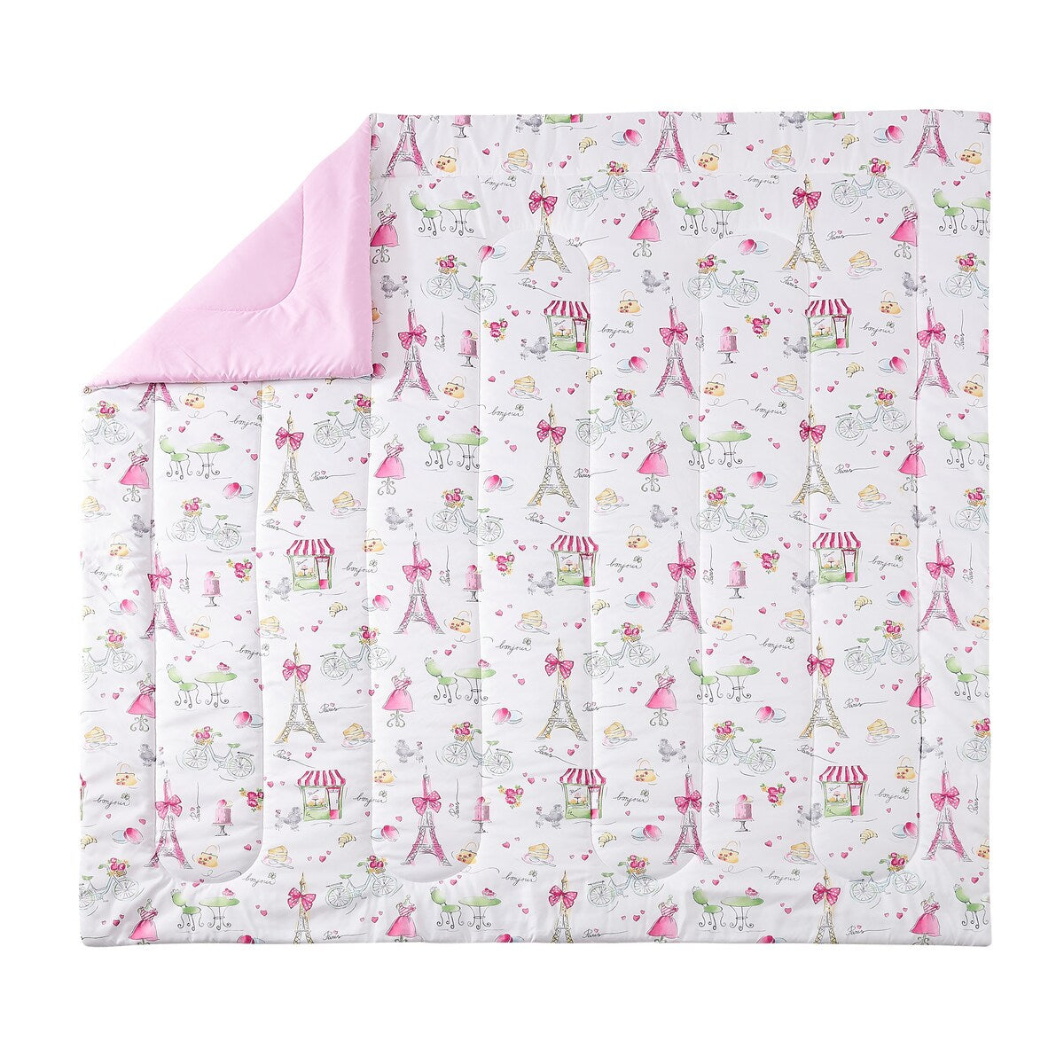 Set copripiumino Urban Playground Pretty in Paris