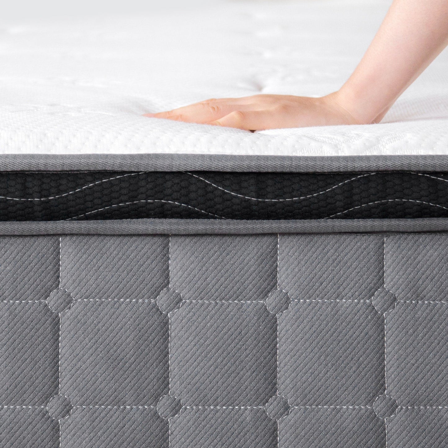 Materasso ibrido Priage by ZINUS da 12 pollici con gel Cool Touch Comfort