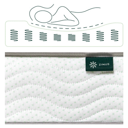 Materasso in schiuma e molle Priage by ZINUS da 6 pollici