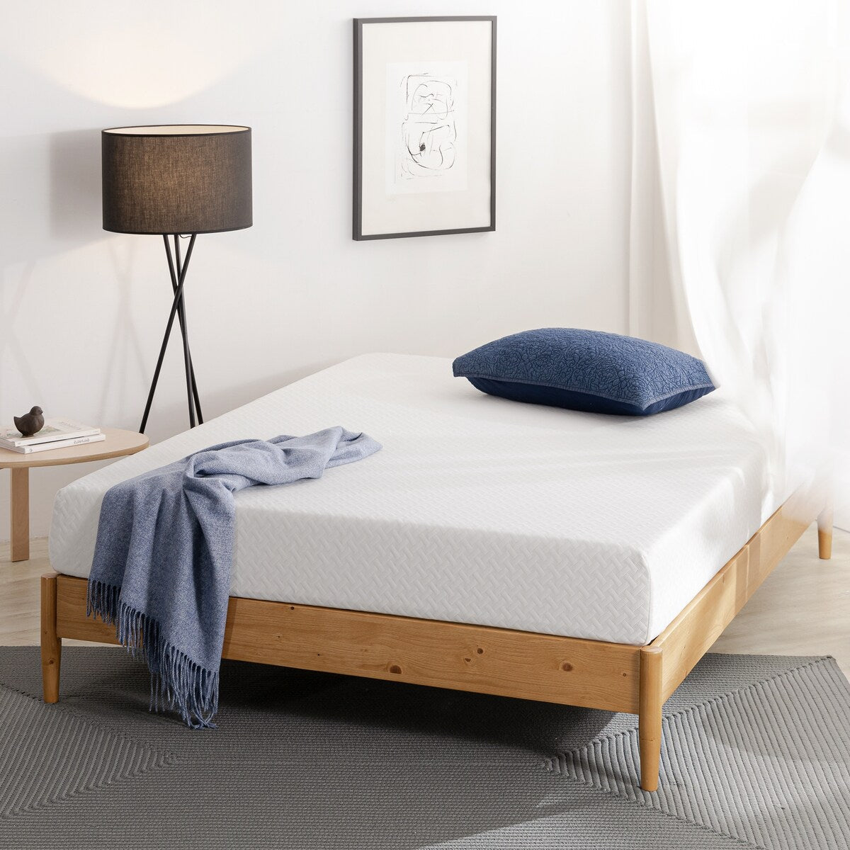 Materasso in memory foam Cool Mate al tè verde Priage by ZINUS da 8 pollici