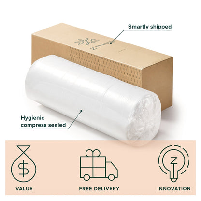 Materasso in memory foam al tè verde Priage by Zinus da 10 pollici