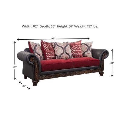 Divano Prince di Woodhaven Furniture