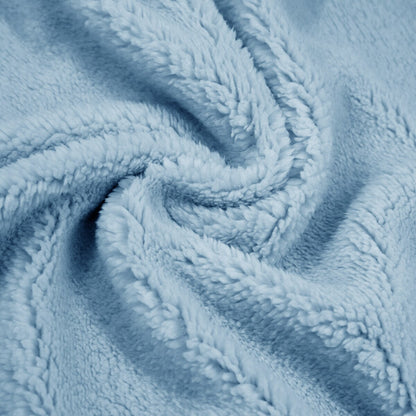 Coperta in pile di flanella stampata per bambini, coperta Sherpa, 40 x 50 pollici, barca a vela nautica, base bianca