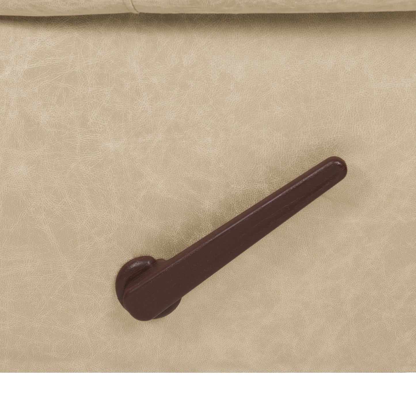 Poltrona reclinabile a dondolo con braccioli arrotolati extra large Copper Grove Dilsen