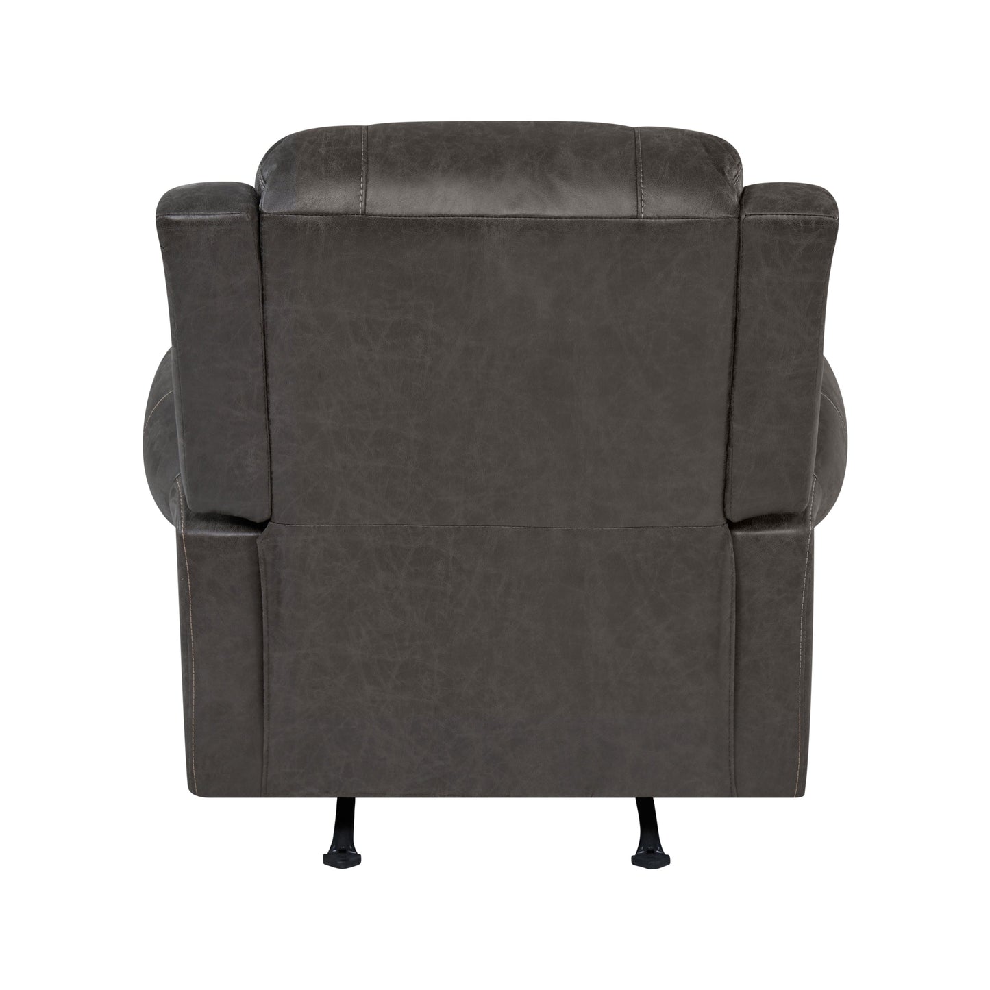 Poltrona reclinabile a dondolo con braccioli arrotolati extra large Copper Grove Dilsen