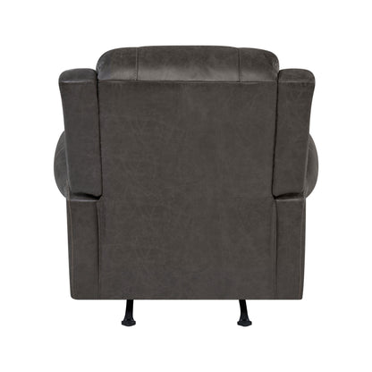 Poltrona reclinabile a dondolo con braccioli arrotolati extra large Copper Grove Dilsen