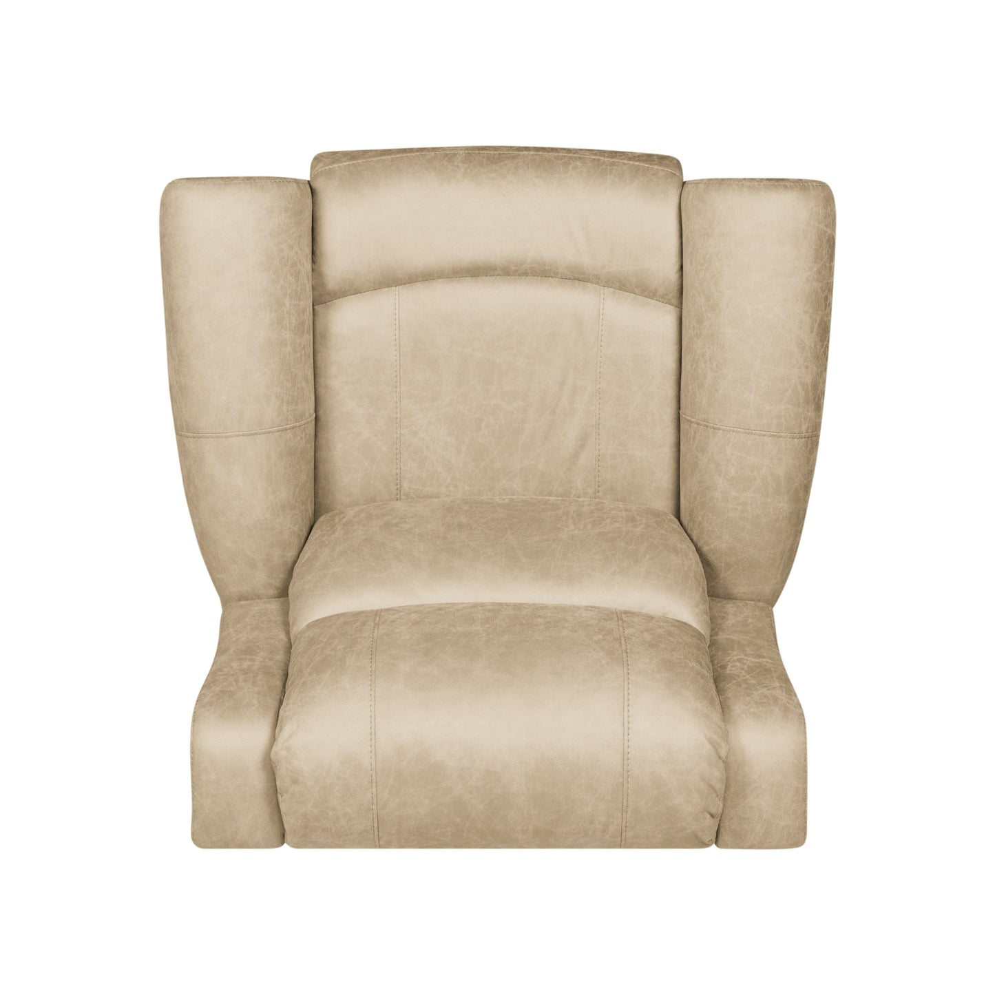 Poltrona reclinabile a dondolo con braccioli arrotolati extra large Copper Grove Dilsen