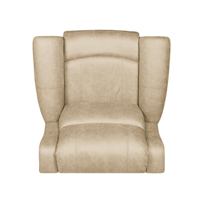 Poltrona reclinabile a dondolo con braccioli arrotolati extra large Copper Grove Dilsen