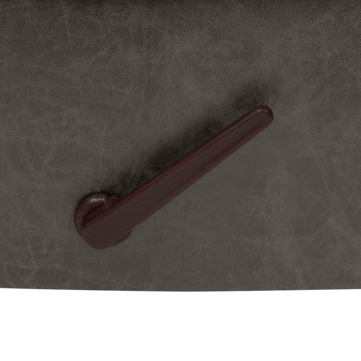 Poltrona reclinabile a dondolo con braccioli arrotolati extra large Copper Grove Dilsen