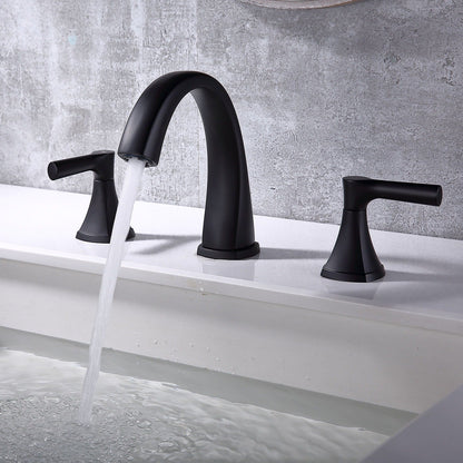 Proox 8 Widespread Bathroom SpotShield Rubinetto per lavabo con gruppo di scarico