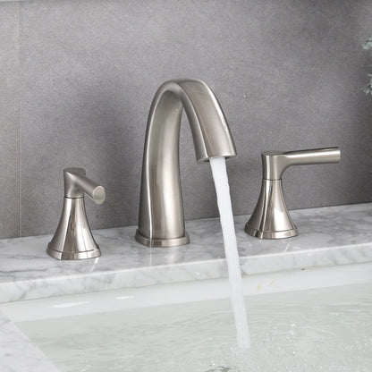 Proox 8 Widespread Bathroom SpotShield Rubinetto per lavabo con gruppo di scarico