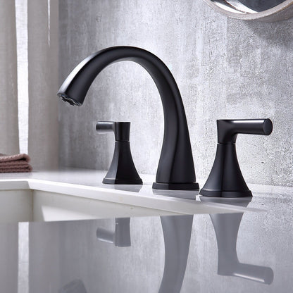 Proox 8 Widespread Bathroom SpotShield Rubinetto per lavabo con gruppo di scarico