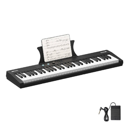 Pianoforte elettrico portatile semi-pesato a 61 tasti