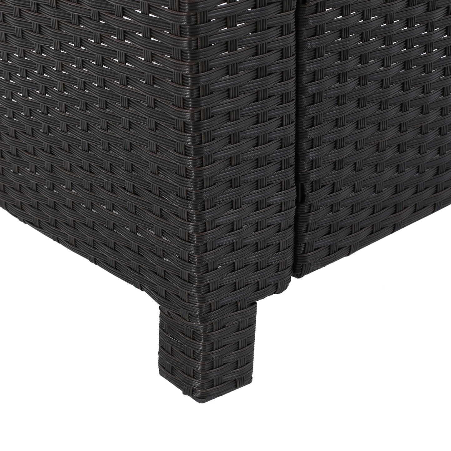 Set di 5 sedute in vimini da esterno Puerta con cuscini di Christopher Knight Home