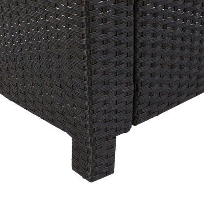 Set di 5 sedute in vimini da esterno Puerta con cuscini di Christopher Knight Home