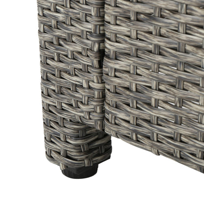 Poltrona da esterno in vimini Puerta con cuscini (set da 2) di Christopher Knight Home