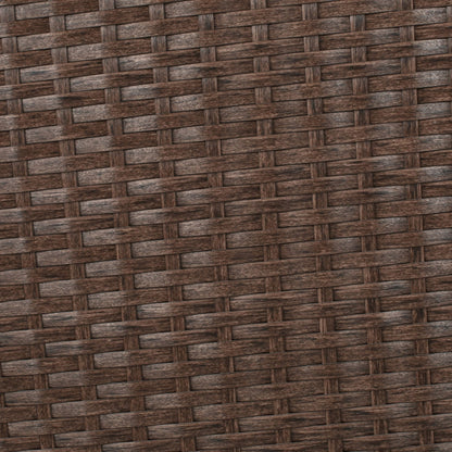 Poltrona girevole da esterno in vimini Puerta di Christopher Knight Home