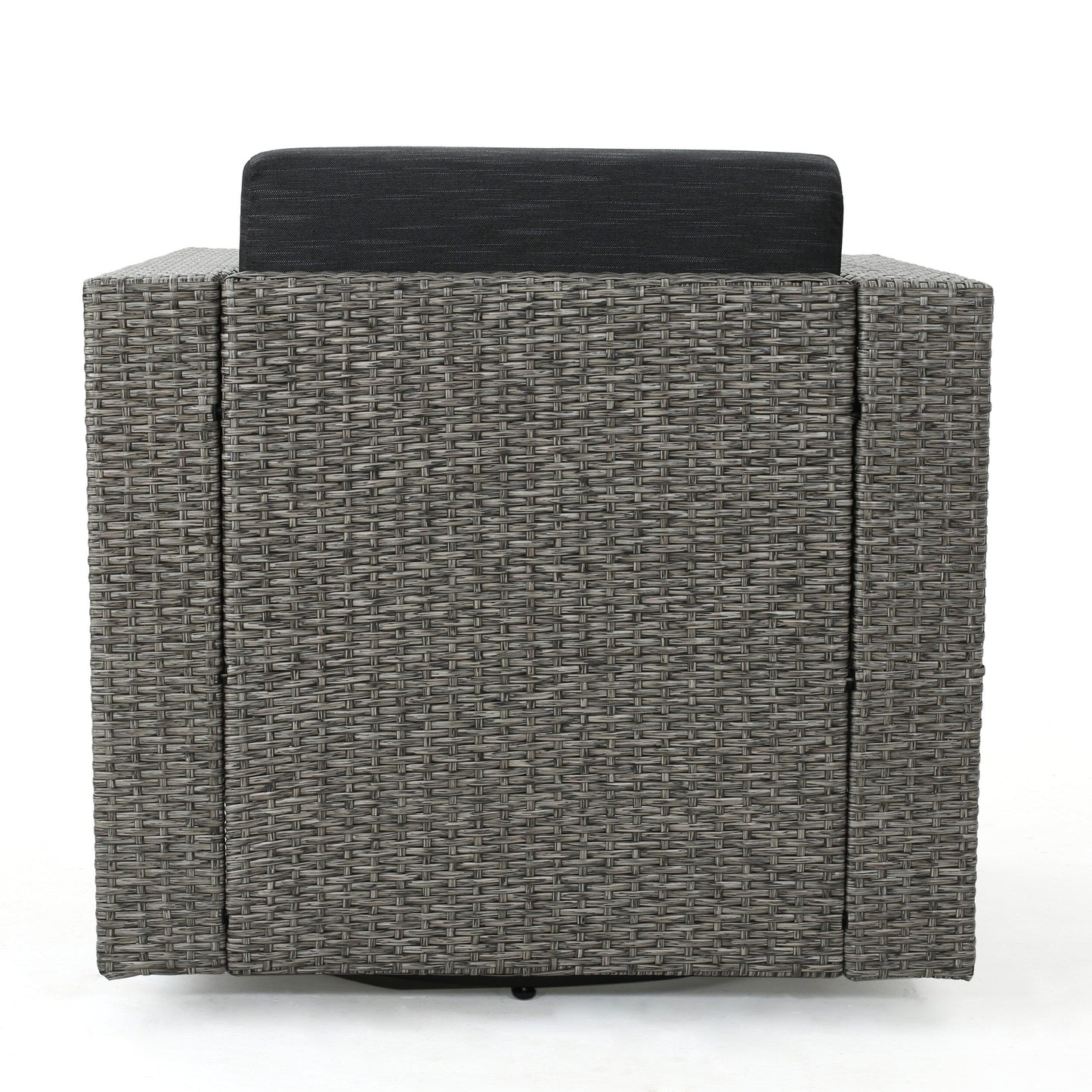 Poltrona girevole da esterno in vimini Puerta di Christopher Knight Home