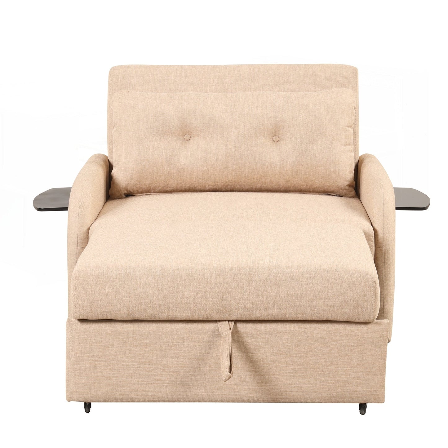 Divano letto estraibile 3 in 1 con tavolo a 2 ali