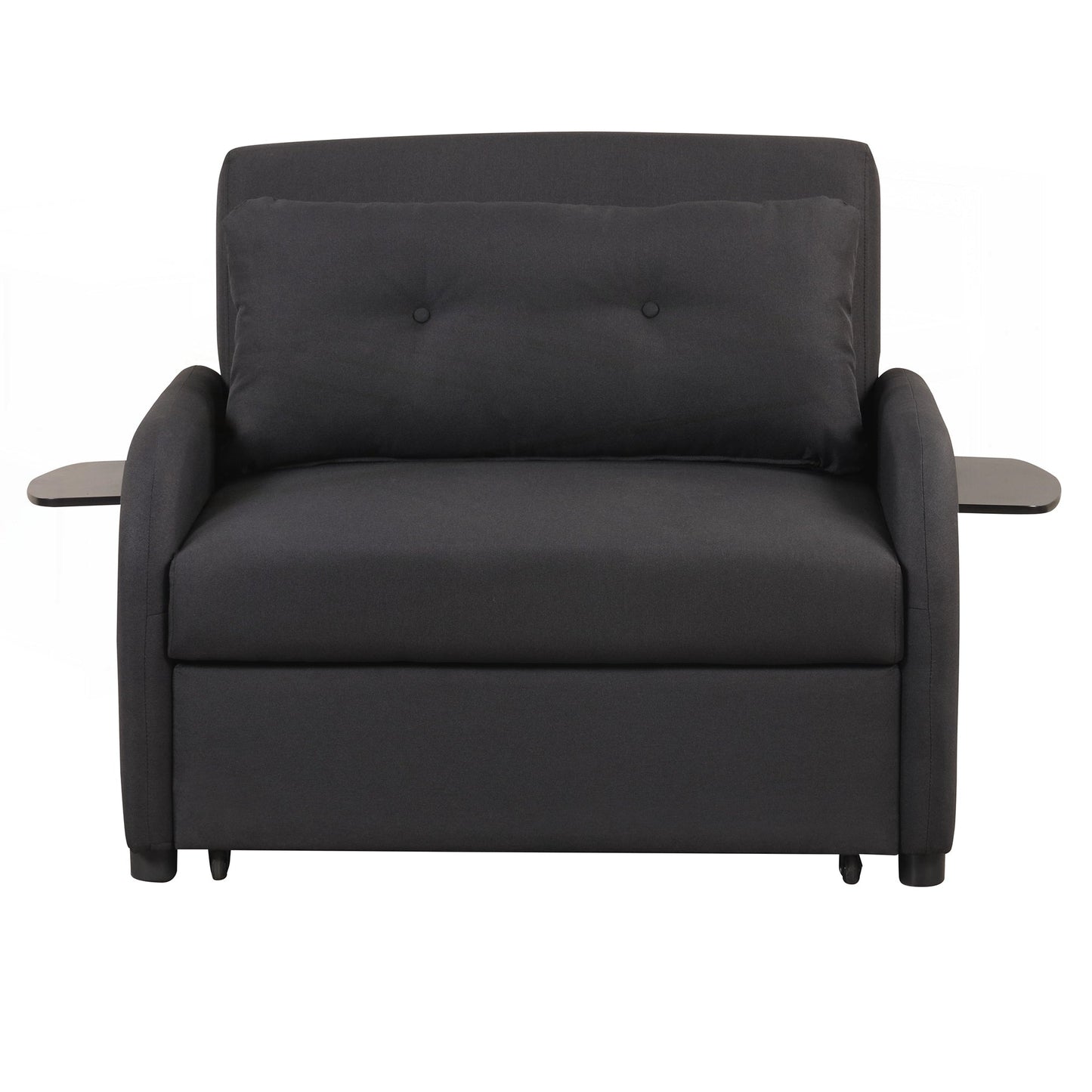 Divano letto estraibile 3 in 1 con tavolo a 2 ali