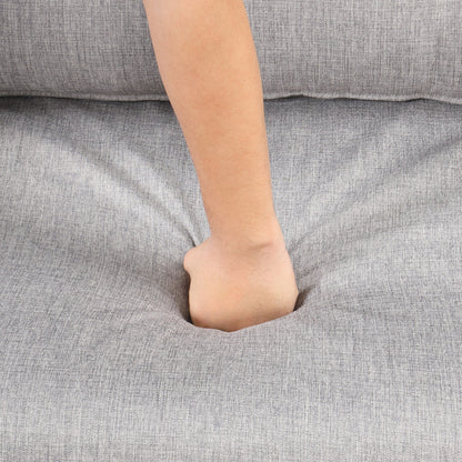 Divano letto estraibile 3 in 1 con tavolo a 2 ali