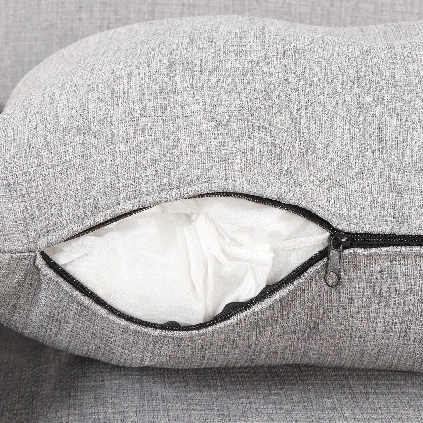 Divano letto estraibile 3 in 1 con tavolo a 2 ali