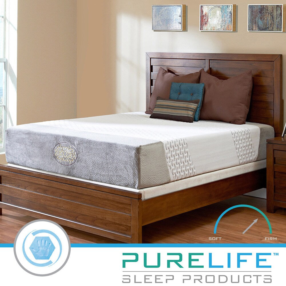 Materasso in memory foam gel Purelife Harmony Hybrid da 12 pollici king-size