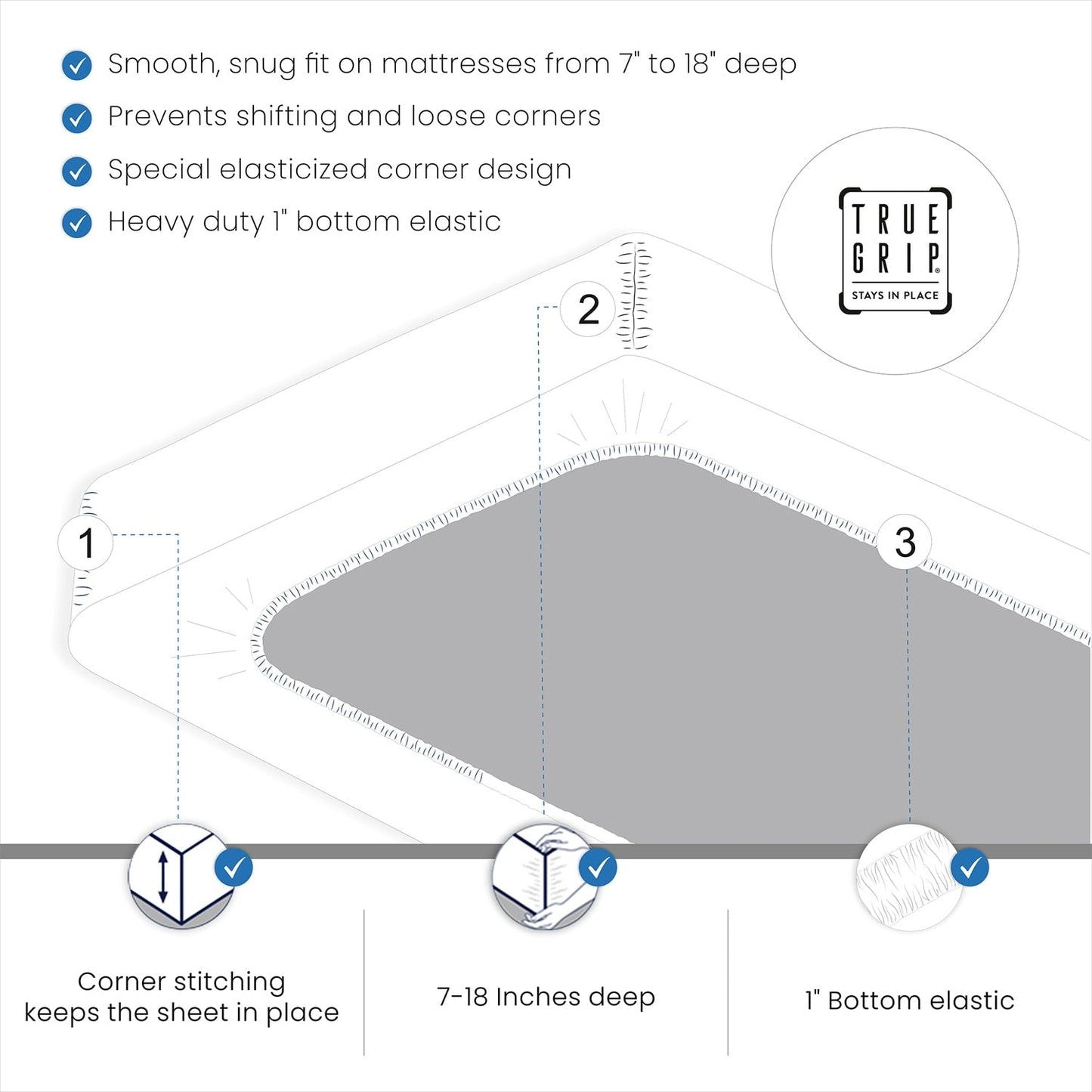 Set di lenzuola in percalle fresco e croccante di cotone biologico Purity Home 300TC