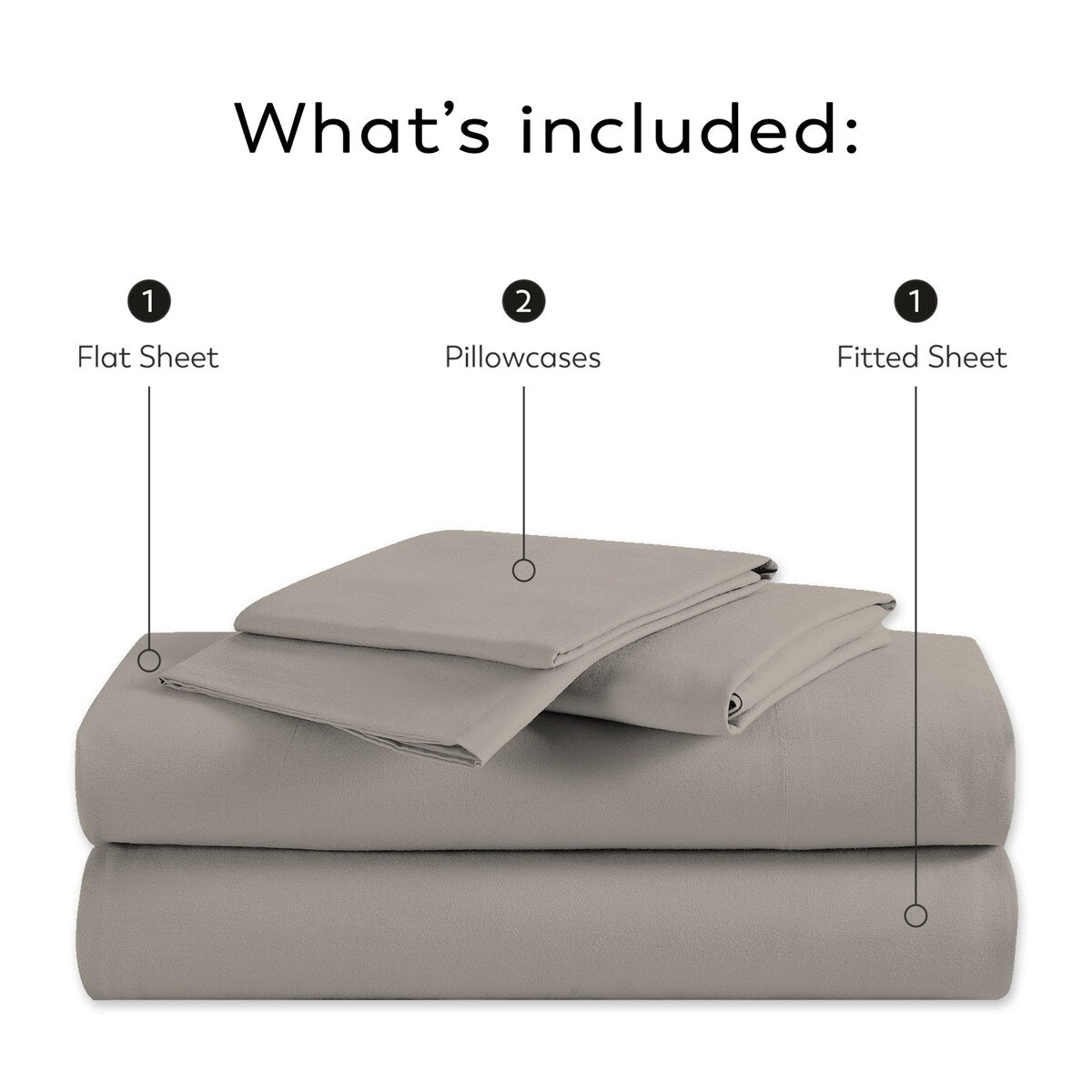 Set di lenzuola in raso di seta super morbido Purity Home 400TC 100% cotone