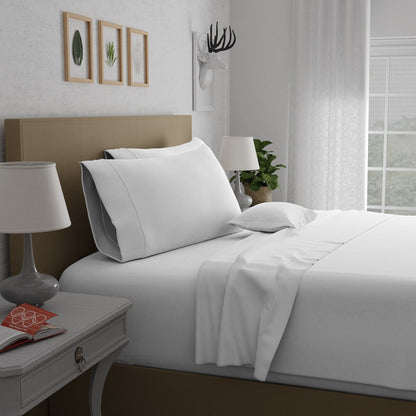 Set di lenzuola in raso di seta super morbido Purity Home 400TC 100% cotone
