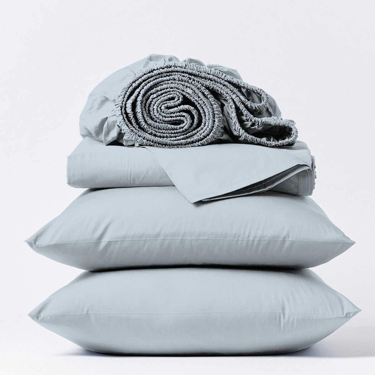 Set di lenzuola in raso di seta super morbido Purity Home 400TC 100% cotone