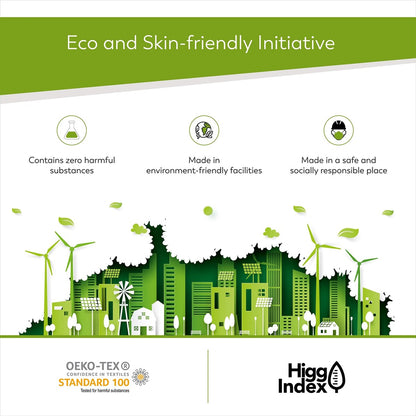 Set di lenzuola in raso di seta super morbido Purity Home 400TC 100% cotone