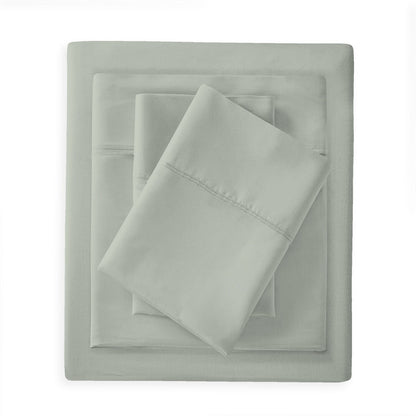 Set di lenzuola con tasche profonde, traspiranti e leggere in cotone Purity Home