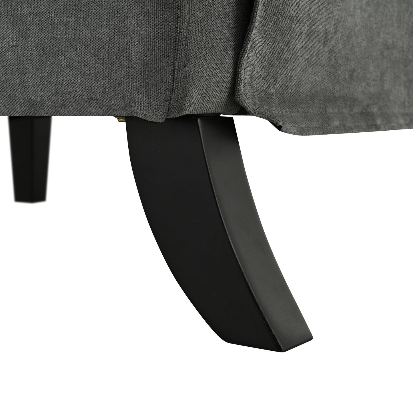 Poltrona reclinabile pushback con tavolino laterale pieghevole e porte USB